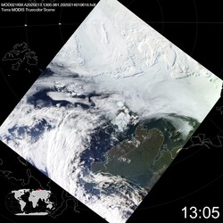 Level 1B Image at: 1305 UTC