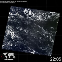 Level 1B Image at: 2205 UTC