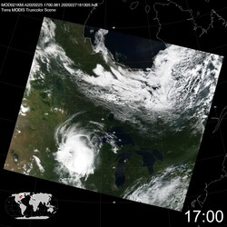 Level 1B Image at: 1700 UTC