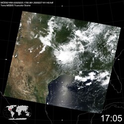 Level 1B Image at: 1705 UTC