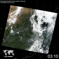 Level 1B Image at: 0310 UTC