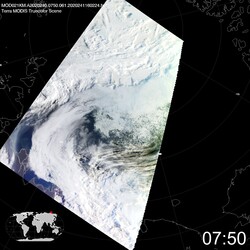 Level 1B Image at: 0750 UTC