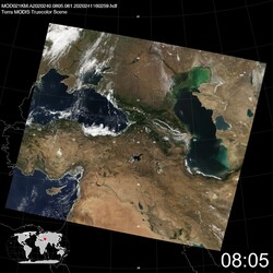 Level 1B Image at: 0805 UTC