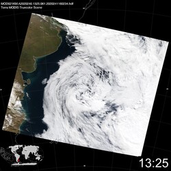 Level 1B Image at: 1325 UTC