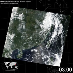 Level 1B Image at: 0300 UTC