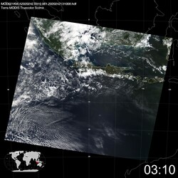 Level 1B Image at: 0310 UTC