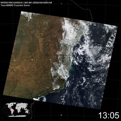 Level 1B Image at: 1305 UTC