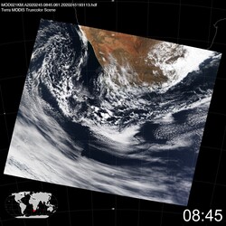 Level 1B Image at: 0845 UTC