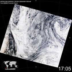 Level 1B Image at: 1705 UTC