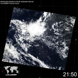 Level 1B Image at: 2150 UTC