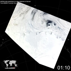 Level 1B Image at: 0110 UTC