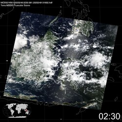 Level 1B Image at: 0230 UTC