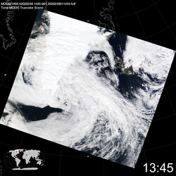 Level 1B Image at: 1345 UTC