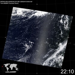 Level 1B Image at: 2210 UTC