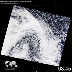 Level 1B Image at: 0345 UTC