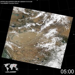 Level 1B Image at: 0500 UTC