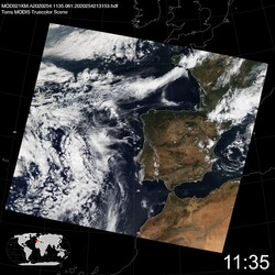 Level 1B Image at: 1135 UTC