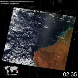 Level 1B Image at: 0235 UTC