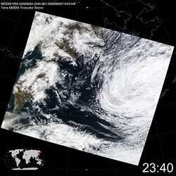 Level 1B Image at: 2340 UTC