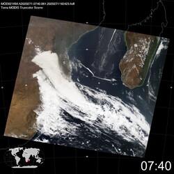 Level 1B Image at: 0740 UTC