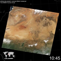 Level 1B Image at: 1045 UTC