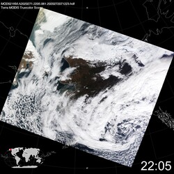 Level 1B Image at: 2205 UTC