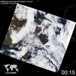 Level 1B Image at: 0015 UTC