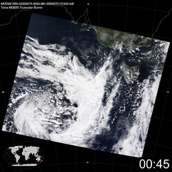 Level 1B Image at: 0045 UTC