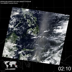 Level 1B Image at: 0210 UTC