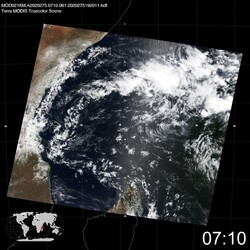 Level 1B Image at: 0710 UTC