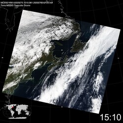 Level 1B Image at: 1510 UTC