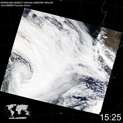 Level 1B Image at: 1525 UTC