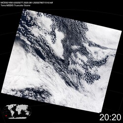 Level 1B Image at: 2020 UTC