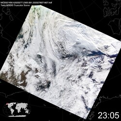 Level 1B Image at: 2305 UTC