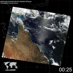 Level 1B Image at: 0025 UTC