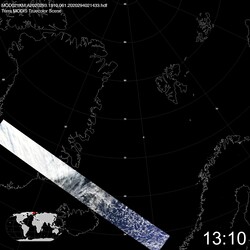 Level 1B Image at: 1310 UTC