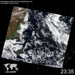 Level 1B Image at: 2335 UTC