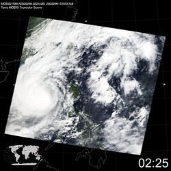 Level 1B Image at: 0225 UTC