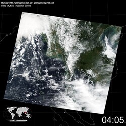 Level 1B Image at: 0405 UTC