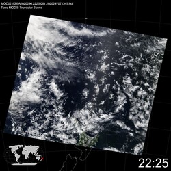 Level 1B Image at: 2225 UTC