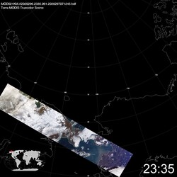 Level 1B Image at: 2335 UTC