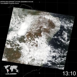 Level 1B Image at: 1310 UTC