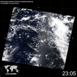 Level 1B Image at: 2305 UTC