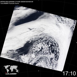 Level 1B Image at: 1710 UTC