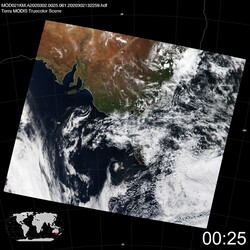 Level 1B Image at: 0025 UTC