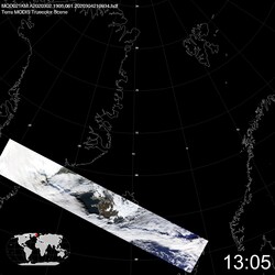 Level 1B Image at: 1305 UTC