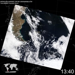 Level 1B Image at: 1340 UTC