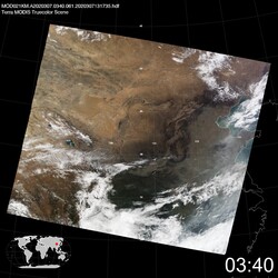 Level 1B Image at: 0340 UTC