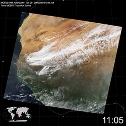 Level 1B Image at: 1105 UTC