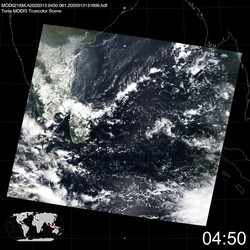 Level 1B Image at: 0450 UTC